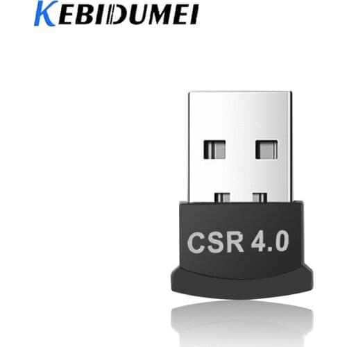 Kebidumei Wireless USB Bluetooth 4.0 Adapter Dongle Music Receiver Mini Sound Transmitter Receiver Adapter For PC Computer
