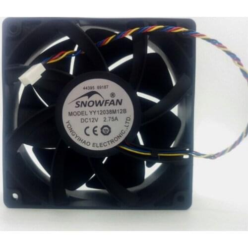 YY12038M12B 12CM 12038 12V 0.40a Silent case Cooling Fan 6months Warranty