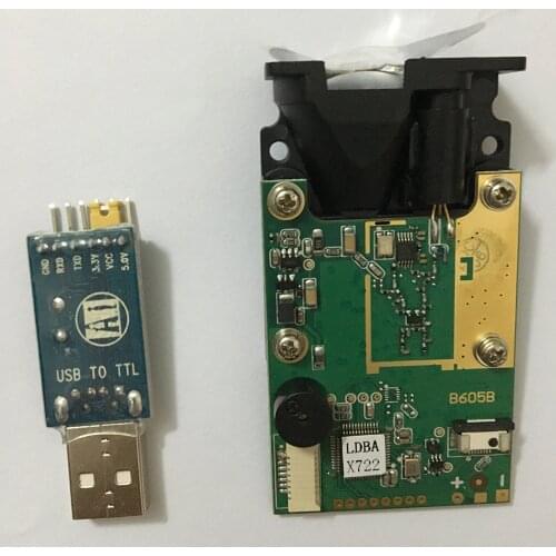 New Arrive 100m/328ft Laser Distance Measuring Sensor Range Finder Module Single Serial TTL signal to PC arduino