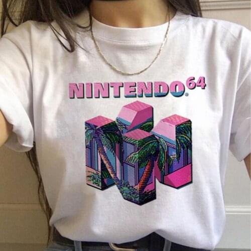 Harajuku Fashion T shrit Women Graphic Funny Cartoon Tshirt Streetwear Top Tees Female T-shirts 2020