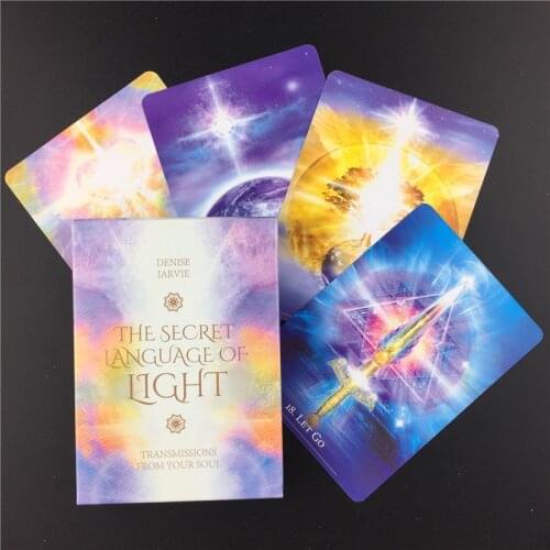 Oracle the secret language of light Tarot Oracle Card Board Deck Games Palying Cards For Party Game