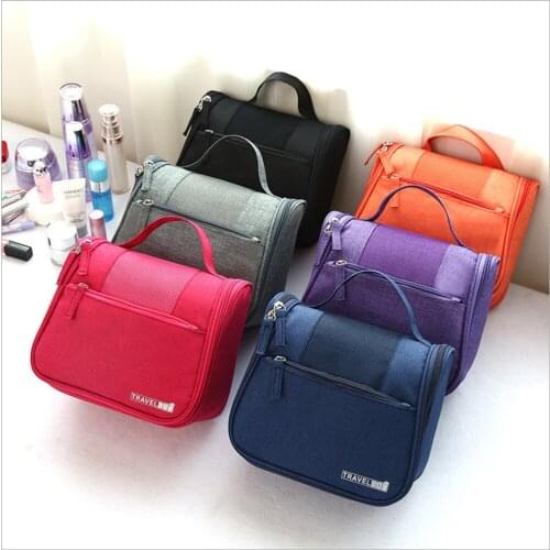 Travel Cosmetic Bag Waterproof Make Up storage box travel Washing bag Women big pouch organizer Storage makeup case