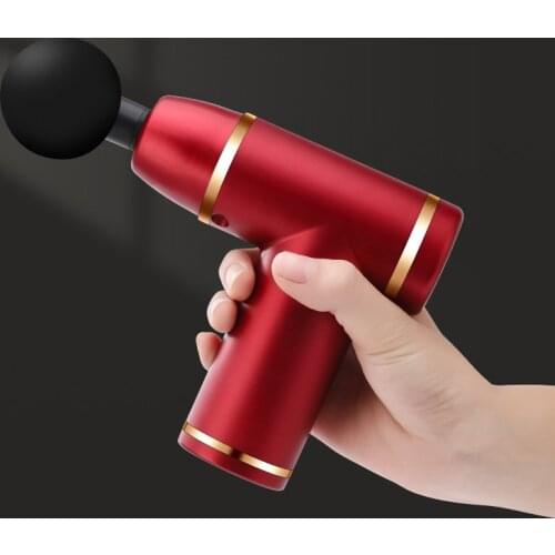 Ems Fitness Mini Vibration Fascia Gun Muscle Relaxation Massage Neck Membrane Membrane Gun Instrument Electrodynamic Massage Gun