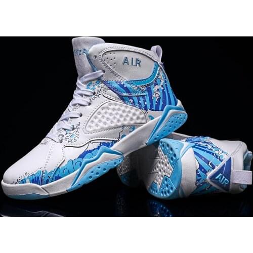Mens Womens Sports Shoes Wear-resistant Breathable Basketball Shoes Fashion Lace-up Casual Shoes Lightweight Flexible Shoes