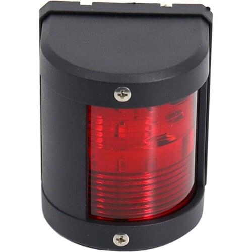 Boat Navigation Light, Marine LED Navigation Light, Boat LED Bow Light for Pontoon, Skiff, and Small Boat (Red)
