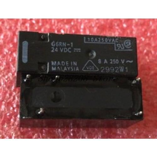 New G6RN-1 24VDC 118F-1C 10Pcs/Lot