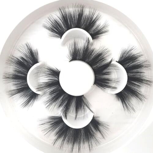 NEW 3pair Natural silk eyelashes fake lashes long makeup 10-25mm eyelash for beauty