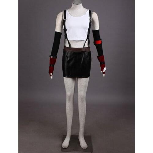 New Arrival Final Fantasy VII 7 Tifa Cosplay Costume
