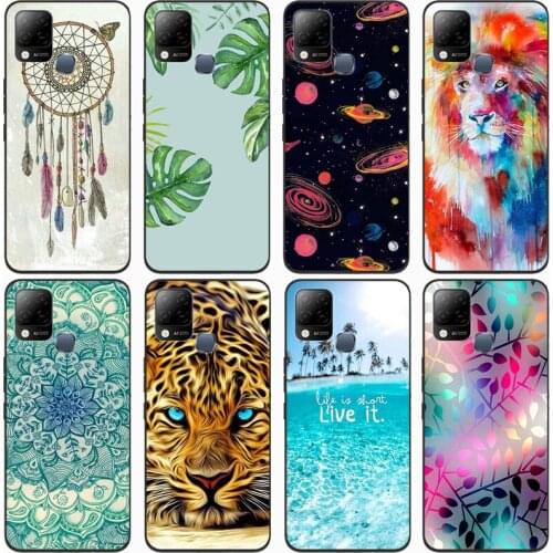 New TPU Silicon Coque Case for Hot 10T for Hot 10S Anti Skid Full Protective Cover for Hot 10 Lite for Hot 10S NFC