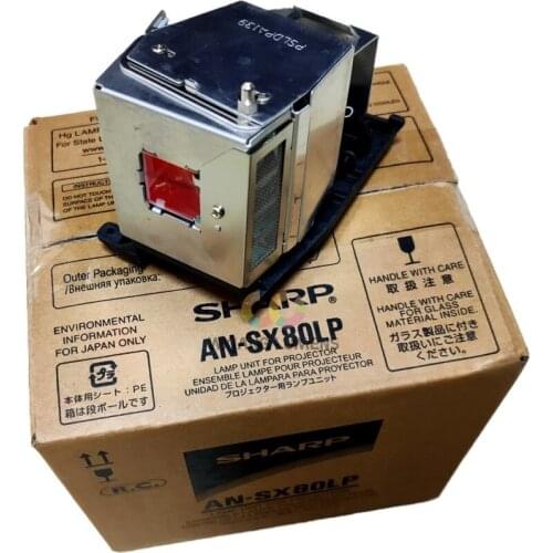 OEM Genuine Projector Lamp AN-SX80LP Bulb SHP214 for Sharp Projector