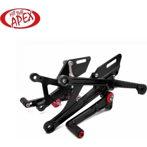 Full Set Aluminum Rear sets for KAWASAKI Ninja H2/ZX1000 2015-2020 CNC Adjustable Reverse Lightweight Footrest Rearsets