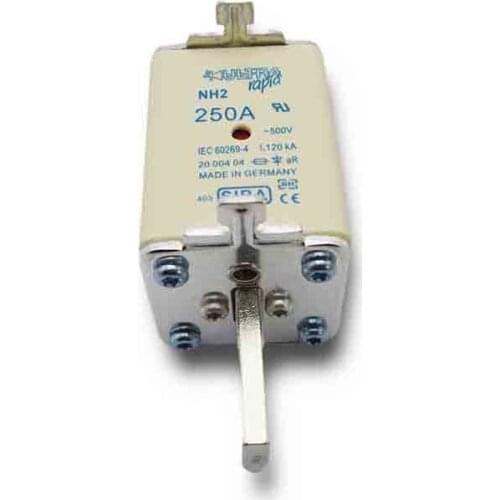 Fuse Link 2000404.250 NH2 250A 500V transformer short circuit for protection