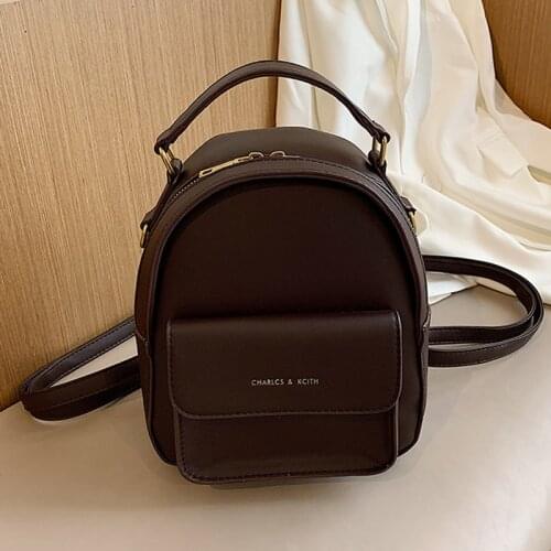 2021 Spring Luxury Ladies Backpack Ladies Waterproof PU Leather Travel Rucksack Women Fashion High Quality Casual Bag