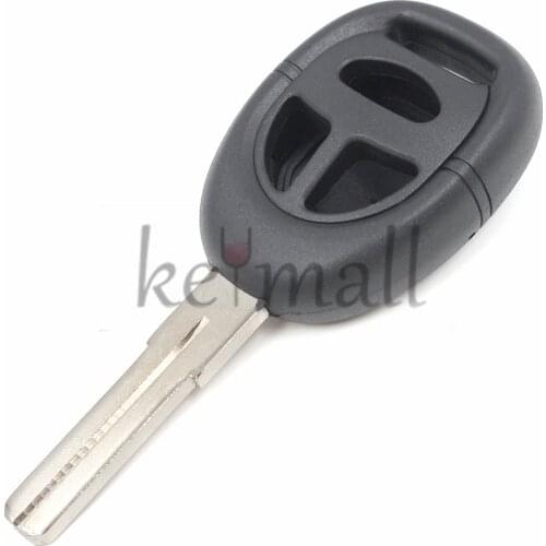 KEYECUReplacement Shell For SAAB 9-3 9-5 3 Button Remote Key Case Fob With Blank Blade WT4 Uncut