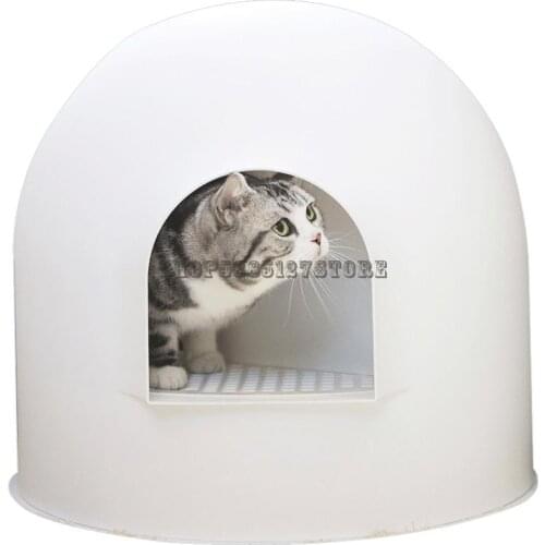 Snowhouse Cat Litter Basin Cat Toilet Super Large Cat Litter Basin Deodorization And Anti Sanding Pet Products Cat Product