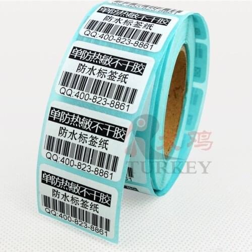 20 x rolls 30 mm x 20mm x 800P ECO Direct Thermal Labels waterproof stickers(16000 labels)