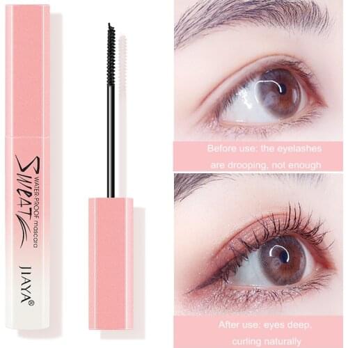 Waterproof Eyelash Liquid Curling Slender Thick Eyelashes Mascara Eye Makeup lashes