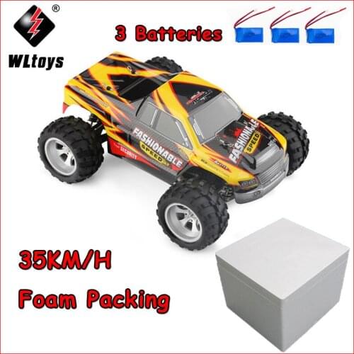 WLtoys A979-A RC High Speed Car 2.4GHz 2CH 1:18 4WD Buggy Off-road RC Car 35KM/H - RTR VS A959 A959-B A969 A969-B A979 A979-B