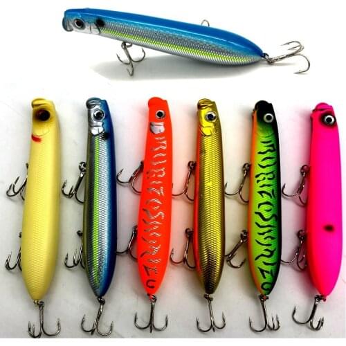 25g/125mm Pesca Artificial Fishing Pencil Stick Bait Peche Fishing Popper Hard Lure TopWater Crankbait Fishing Minnow Swimbait