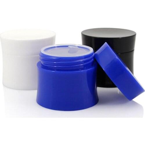 30G Tight Waist Shape Plastic Cream Jars, Cosmetic Packaging Box,Nail Beauty Jar Wholesale