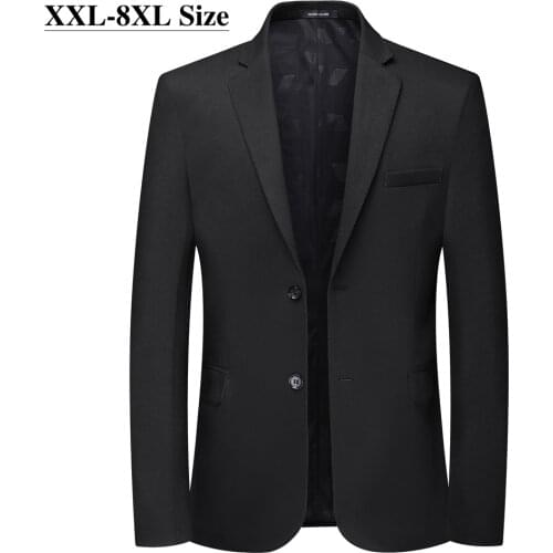 Brand Mens Blazer Dress Suit Jacket 8XL 7XL 6XL Plus Size Business Casual Party Office Spring and Autumn Coat Male Clothes