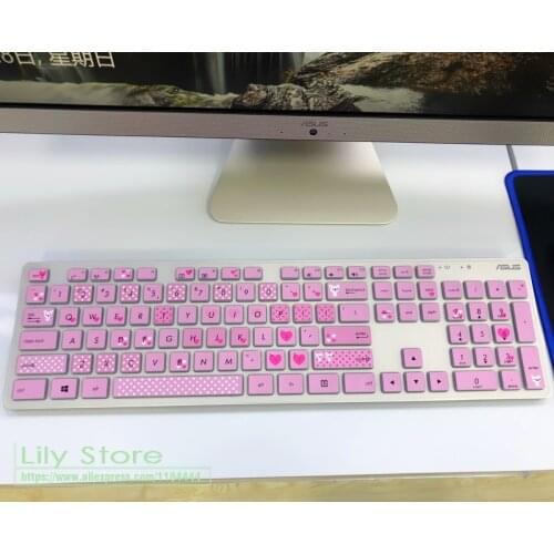 Keyboard Cover for Asus Vivo AiO V221 V272 V222 All-in-One PC Desktop PC keyboard covers Waterproof dustproof Protector Skin