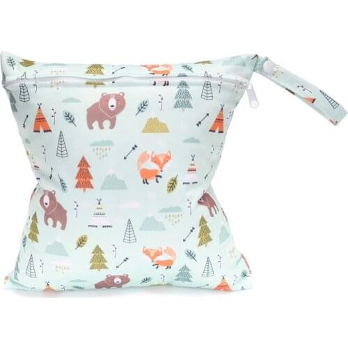 [CHOOEC] 2020 New Wet Bag Washable Reusable Cloth diaper Small Size:28X30cm Nappies Bags Waterproof Swim Sport Travel Carry bag