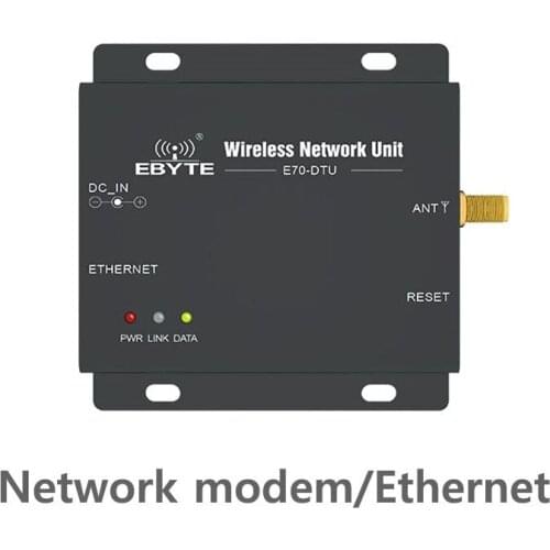 E70-DTU(433NW30-ETH) Ethernet Long Range 433MHz 1W Star Network IoT uhf Wireless Transceiver rf Module 433 MHz Data Transmitter