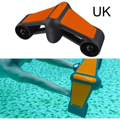 Electric Underwater Scooter Action Camera Mount, Dual Motor Sea Scooter Diving Swimming Snorkeling Adventures Booster Trusters