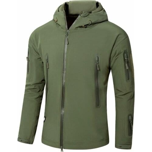 Hot Mens Hiking Full Pressure Glue Jacket Fleece Softshell Tactical Windbreaker Outdoor Camping Women Waterproof Hunting Coats