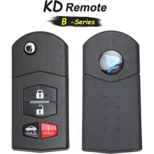 KEYECU B-Series B14 Universal Remote 3+1 4 Button Control Key for KD900 KD900+, KEYDIY Remote for B14-3+1