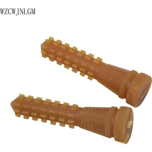 Poultry Rubber Stick Hair Removal Machine Pigeons Stork Chicken Plucking Rubber Picking Fingers Clear Stick Hair Puller 2pcs