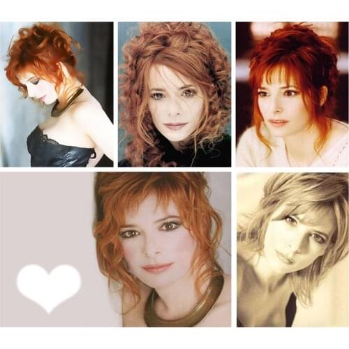 5D Full drill Diamond Painting Kits Musician mylene farmer of Picture diy Diamond Embroidery woman Diamond Mosaic craft