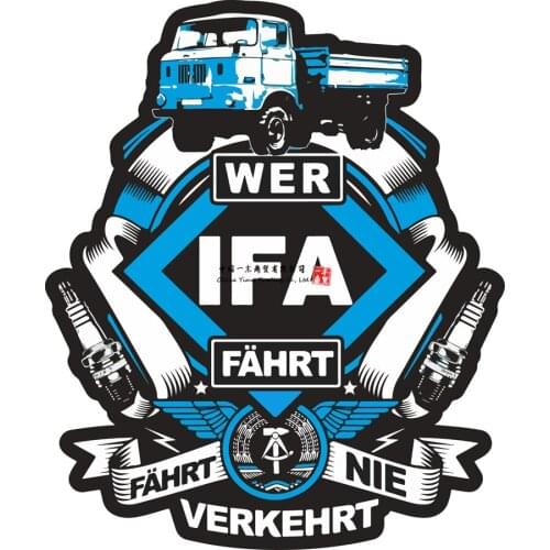 Aufkleber Wetterfest W50 Ifa Ddr Osten Ostdeutschland Ossi Lkw Allrad Kipper Nva Stickers