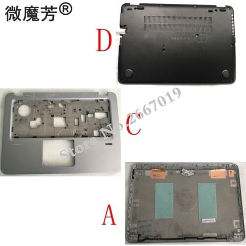 New Laptop Bottom Cover For EliteBook 820 G3 725 G3 Palmrest upper case cover /LCD top cover 6070B0886101 821692-001