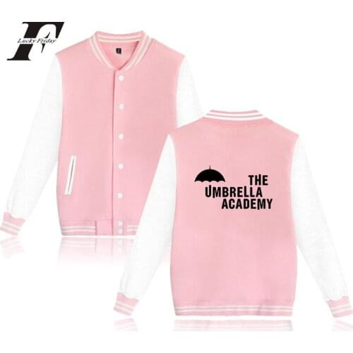 2020 New The Umbrella Academy TV Series Umbrella Baseball Sweatshirt Casual Jacket Men / Women Clothing Print Fashion 2D Regular