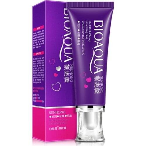 BIOAQUA Girl Private Parts Underarm Armpit Whitening Gel Lips Whitening Areola Labia Nipple Tender Pink Body Skin Care Cream