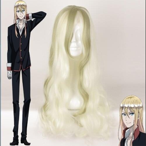 Anime The Royal Tutor Cosplay Richter Von Glanzreich Cosplay Wigs Halloween Carnival Party Oushitsu Kyoushi Heine Cosplay Wigs