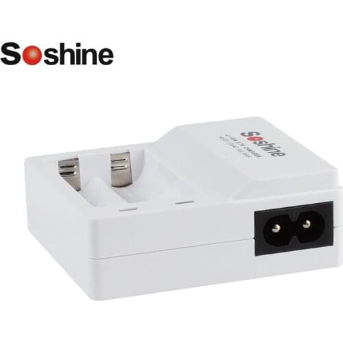Soshine F7 2-Solt Intelligent fast battery charger Power Supply for 3.7V 14500 10440 AA AAA Lithium Li-ion Rechargeable Battery
