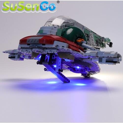 SuSenGo LED Light kit For 75243 Star War Slave l , (Model Not Included)