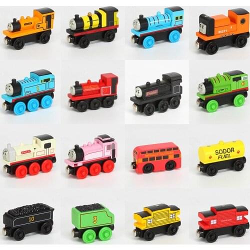 Thomas and Friends Thomas Wooden Trains Toys James Gordon Henry Duncan Mini wooden Trains Toy Thomas Trains Toys For Kids gifts