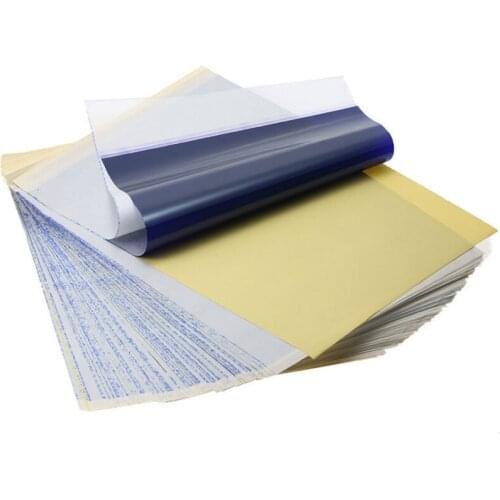 1/10/30/50/100Pcs A4 Size Tattoo Transfer Paper Tattoo Stencil Copier Carbon Thermal Paper Convenient Tattoo Machine Accessories