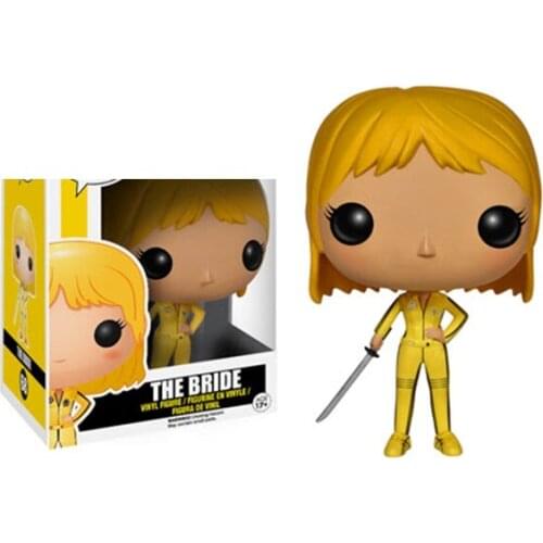 The Bride 68# Kill Bill Vinyl Dolls Action Figures Collection Model Toys for Children Birthday Gift