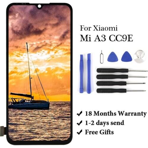 For Mi A3 CC9E LCD Screen For OEM Quality Replacement LCD Digitizer Assembly For Mi A3 CC9E LCD Display For MI A3