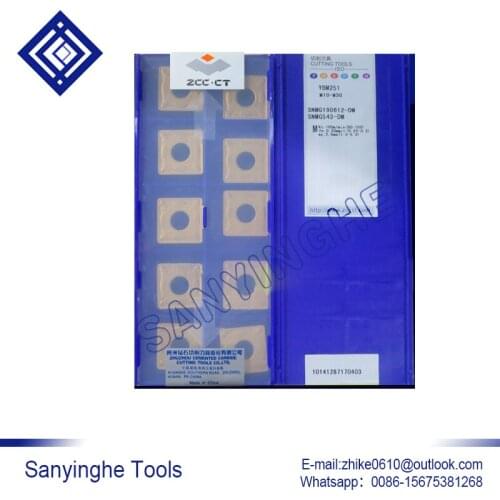 Free shipping high quality 10pcs/lots YBM251 SNMG190612-DM cnc carbide turning inserts
