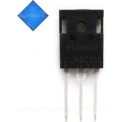 5pcs/lot IKW50N60H3 K50H603 TO-247 600V 50A new original In Stock