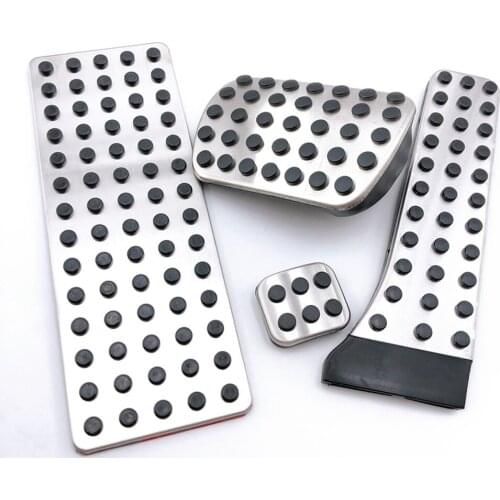 Stainless Steel Car Pedals for Mercedes Benz C E S GLK SLK CLS SL-Class W203 W204 W211 W212W210 Accelerator Brake Footrest Pad