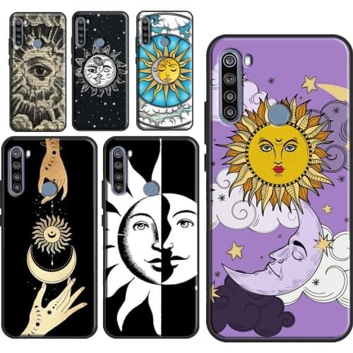 SUN AND MOON Mystic Zodiac Phone Case For Xiaomi Redmi Note 10 Pro 8 7 9S 8T 8A 9A 9C 9T K40 Redmi Note 9 Pro Cover