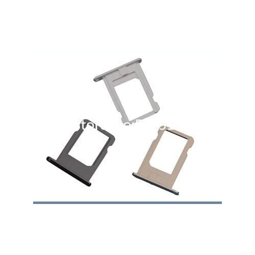 2pcs Gold or grey or sliver or rose Sim Card Tray Slot Holder Replacement for iPhone 5S 5 SE free shipping