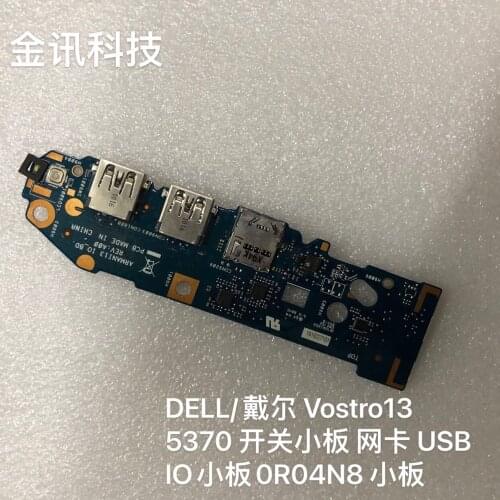For Dell Vostro 13 5370 V5370 laptop Power Button Board Cable switch Repairing Accessories USB WIFI wireless network card board